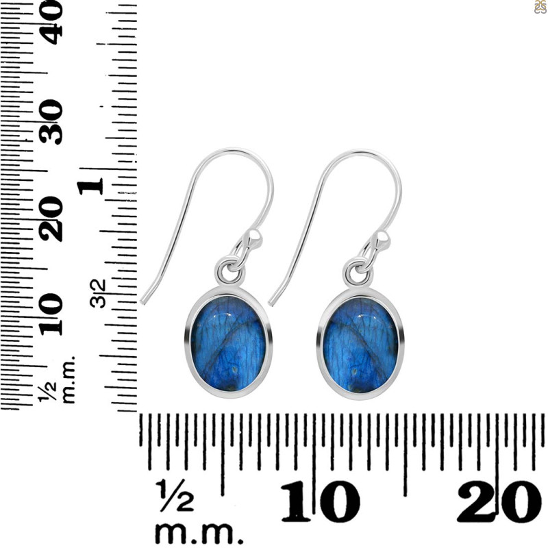 Labradorite Earring LBD-RDE-829.