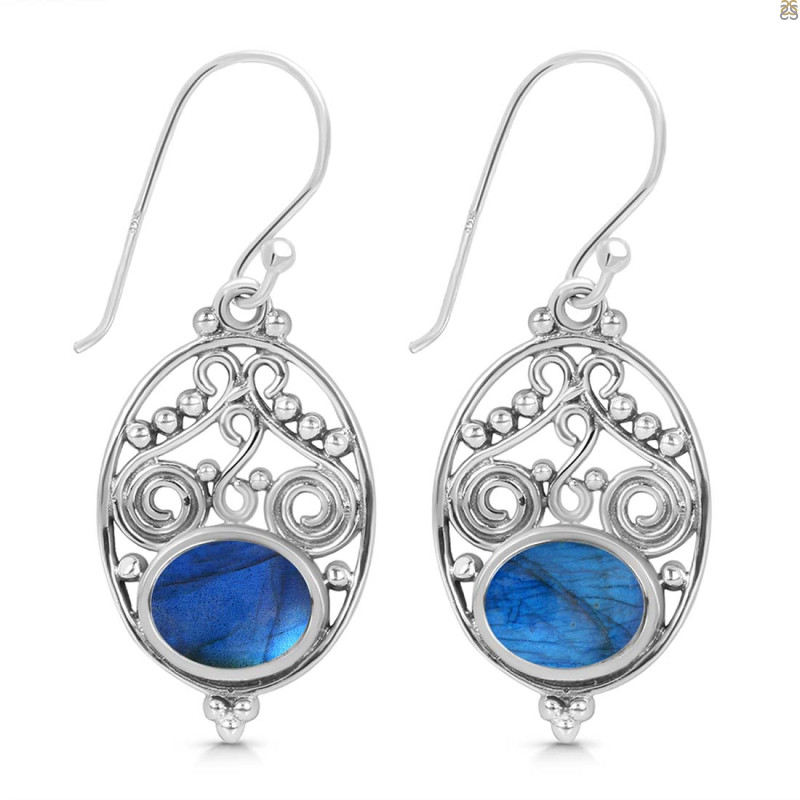 Labradorite Earring LBD-RDE-83.