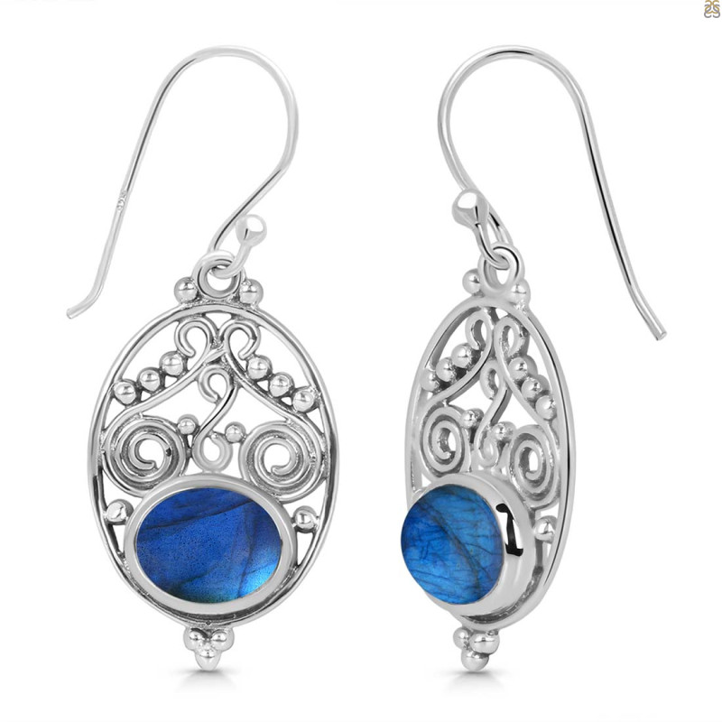 Labradorite Earring