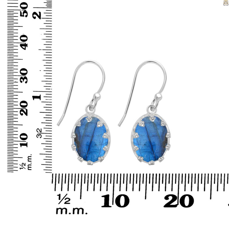 Labradorite Earring LBD-RDE-833.