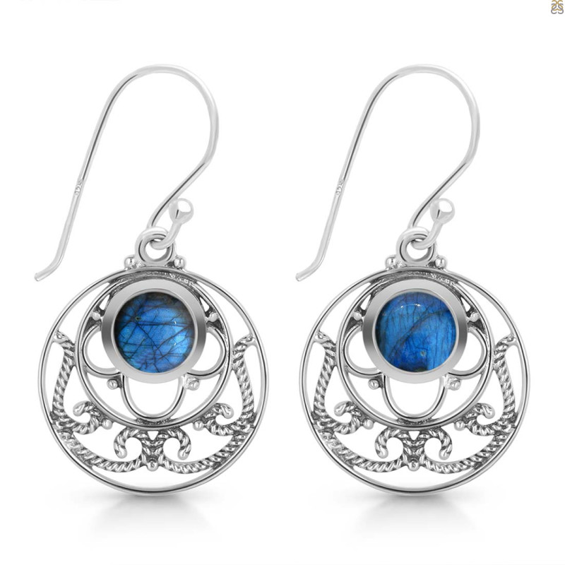 Labradorite Earring LBD-RDE-84.