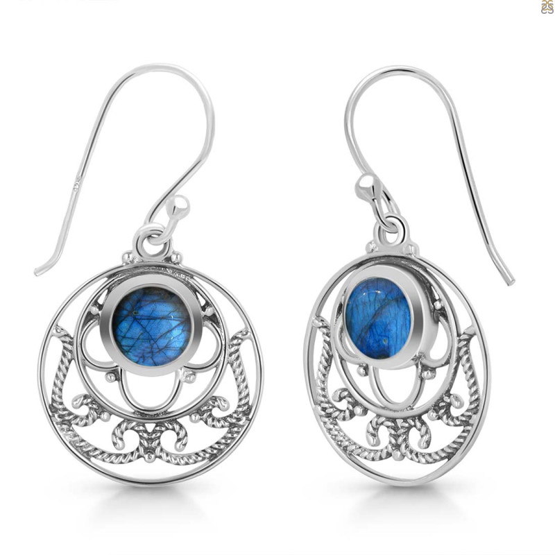 Labradorite Earring