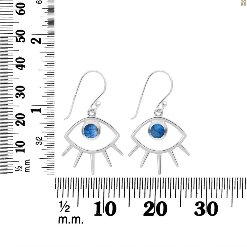 Labradorite Earring LBD-RDE-875A.