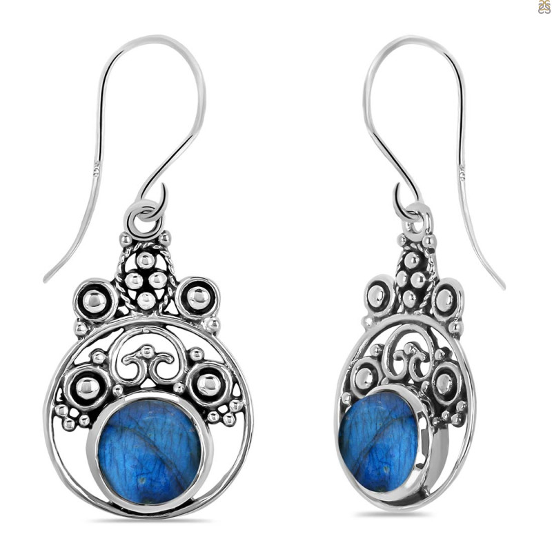 Labradorite Earring