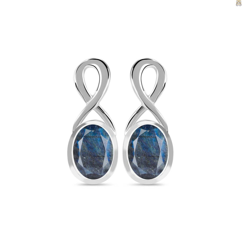 Labradorite Stud Earring LBD-RDE-9.
