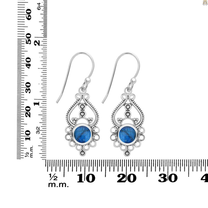 Labradorite Earring LBD-RDE-90.