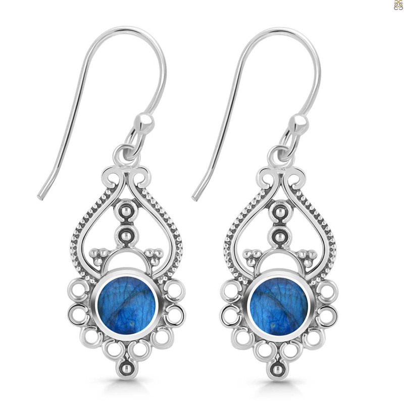 Labradorite Earring LBD-RDE-90.