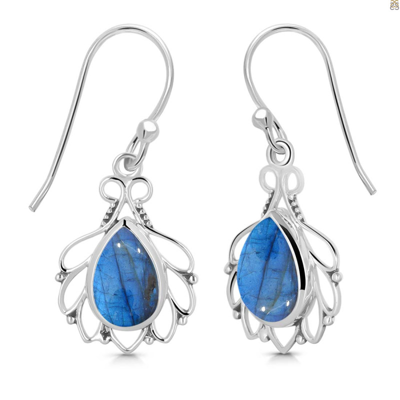 Labradorite Earring