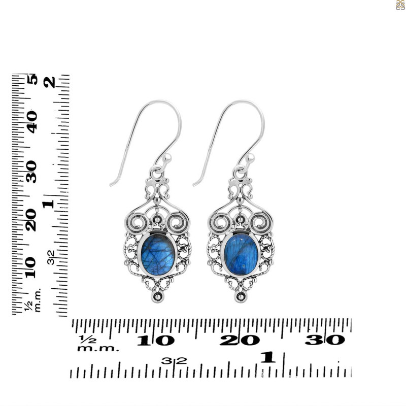 Labradorite Earring LBD-RDE-93.