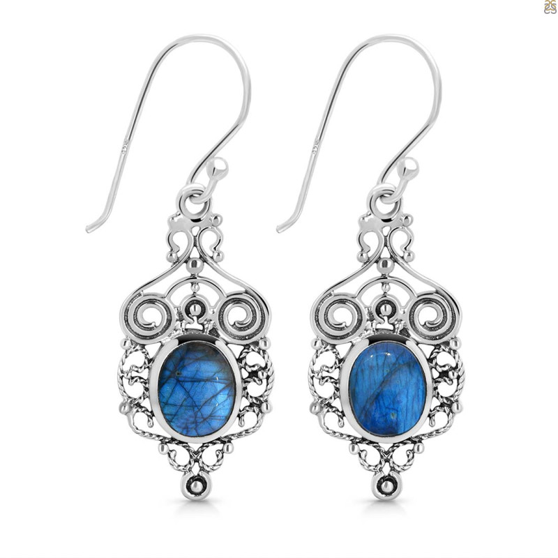 Labradorite Earring LBD-RDE-93.