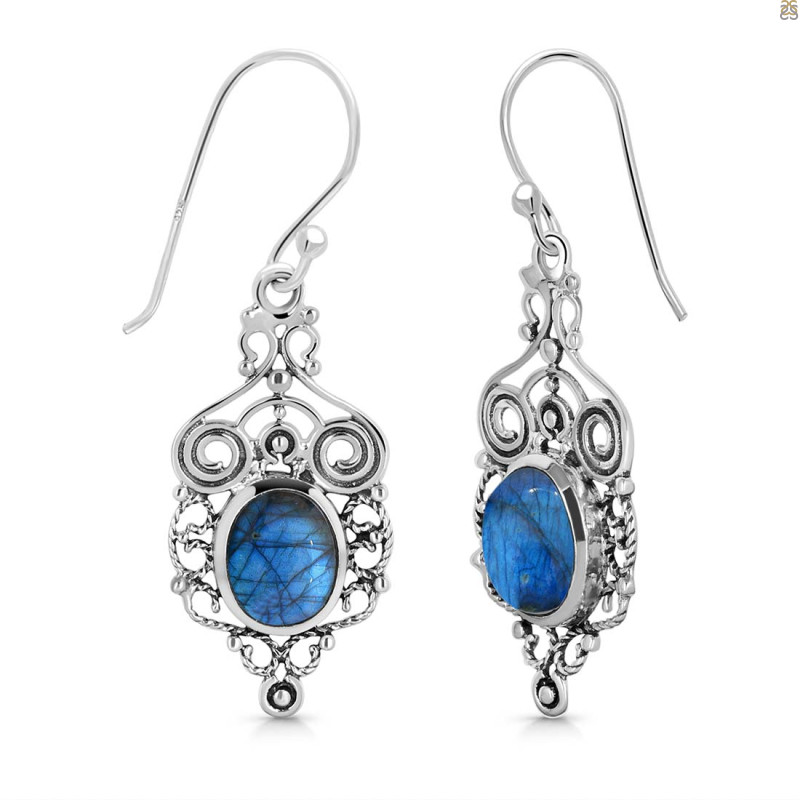 Labradorite Earring