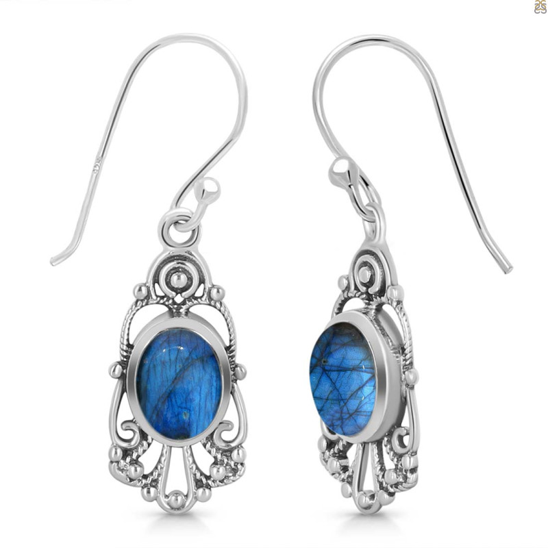 Labradorite Earring