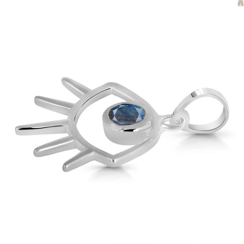 Labradorite Eye Pendant LBD-RDEP-875A.