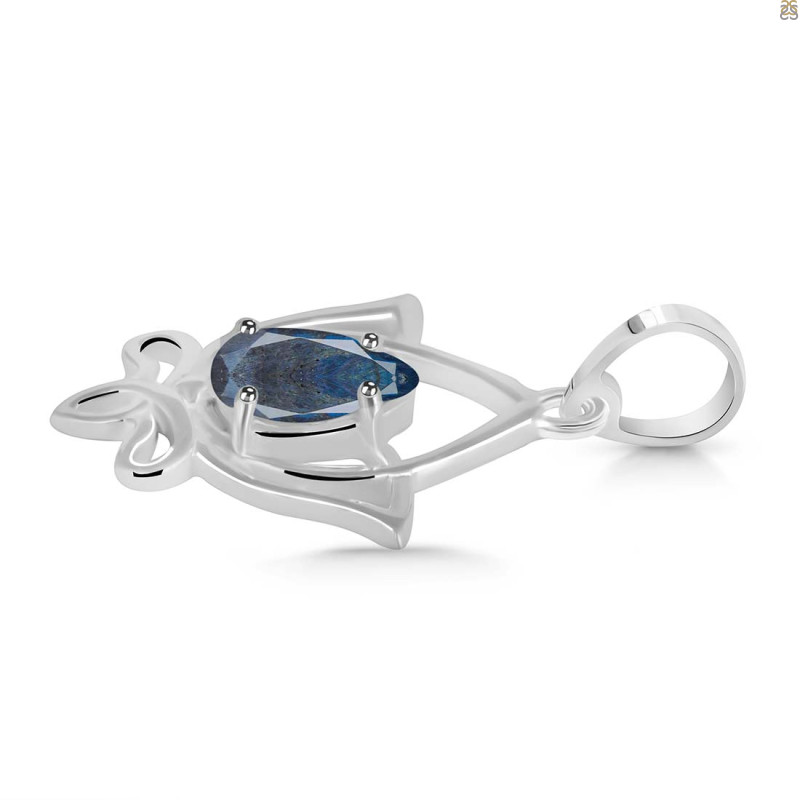 Labradorite Lotus Pendant LBD-RDEP-877.