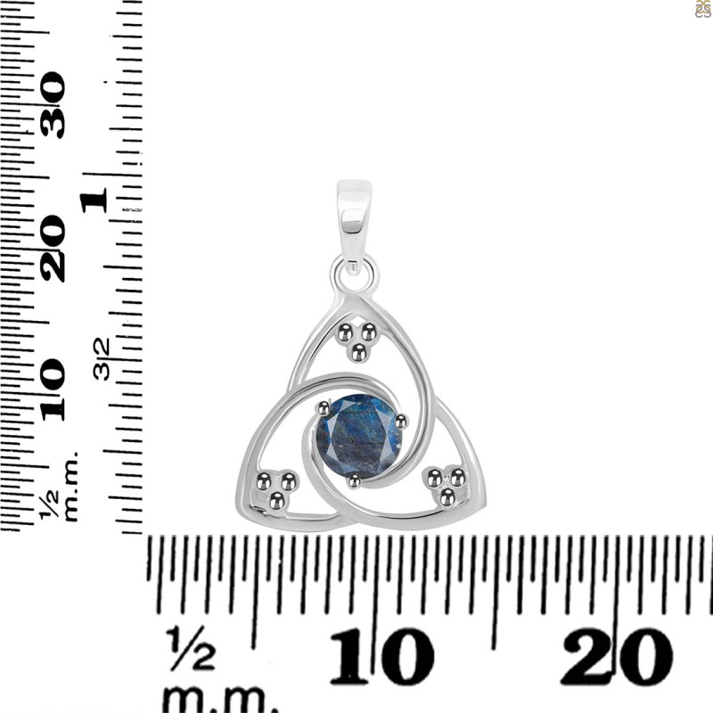 Labradorite Triangle Pendant LBD-RDEP-878.