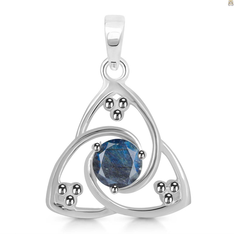 Labradorite Triangle Pendant LBD-RDEP-878.