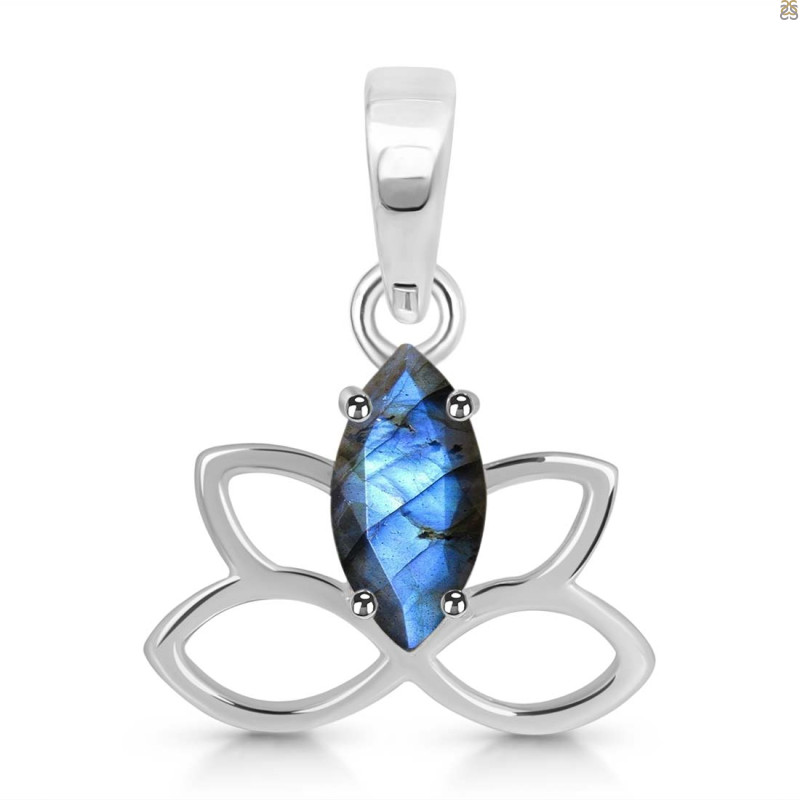 Labradorite Butterfly Pendant LBD-RDEP-883.
