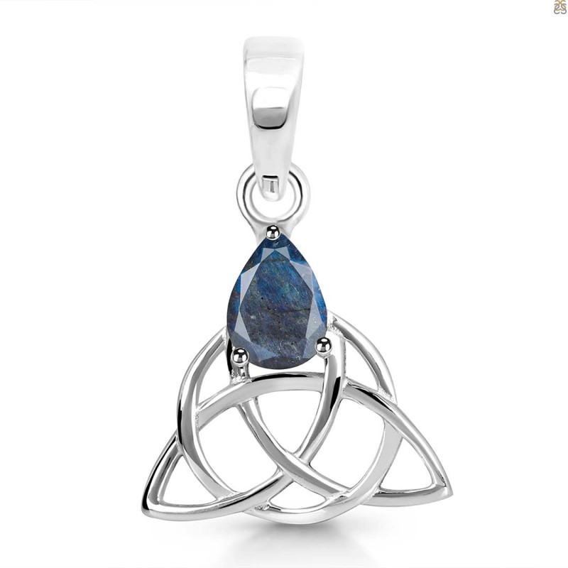 Labradorite Triquetra Pendant LBD-RDEP-892.