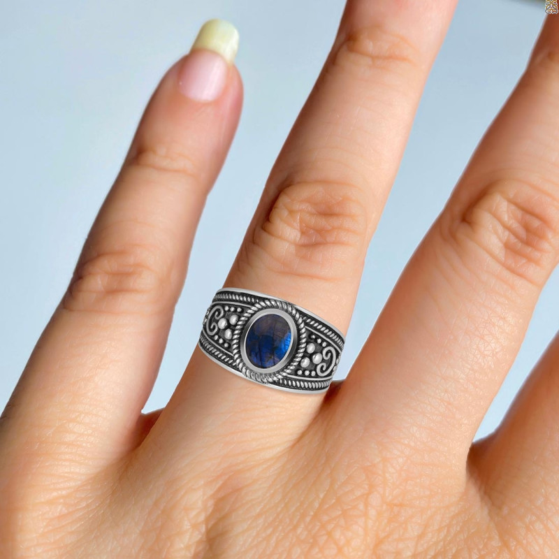 Labradorite Ring LBD-RDR-1010.