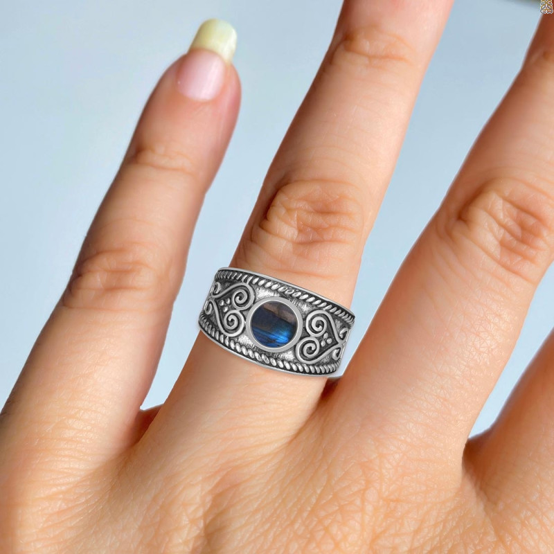 Labradorite Ring LBD-RDR-1084.