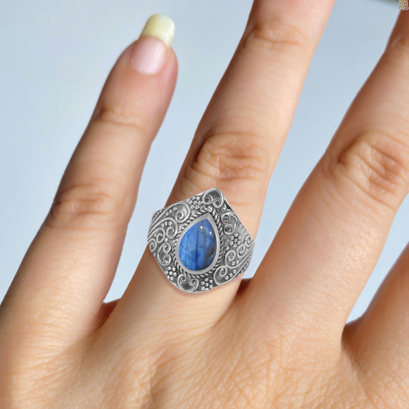 Labradorite Ring LBD-RDR-1132.