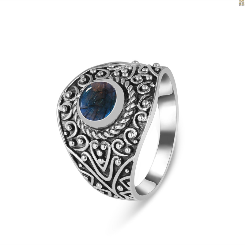 Labradorite Ring