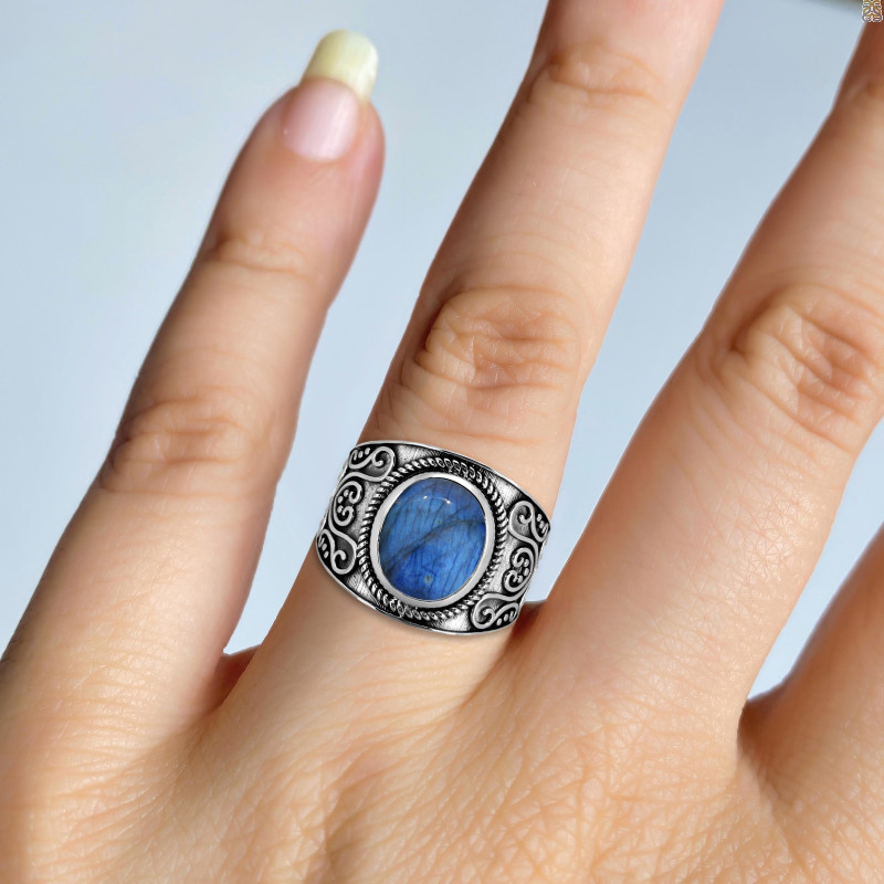 Labradorite Ring LBD-RDR-1164.