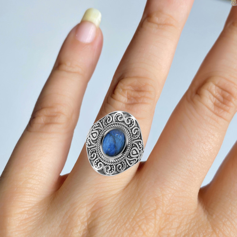 Labradorite Ring LBD-RDR-1238.