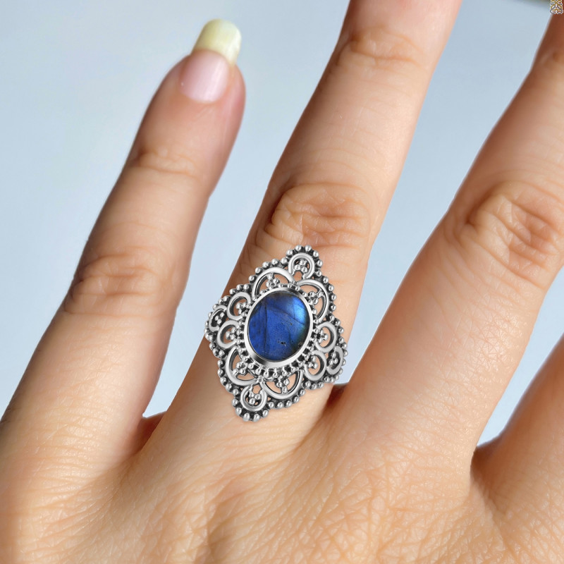 Labradorite Ring LBD-RDR-765.