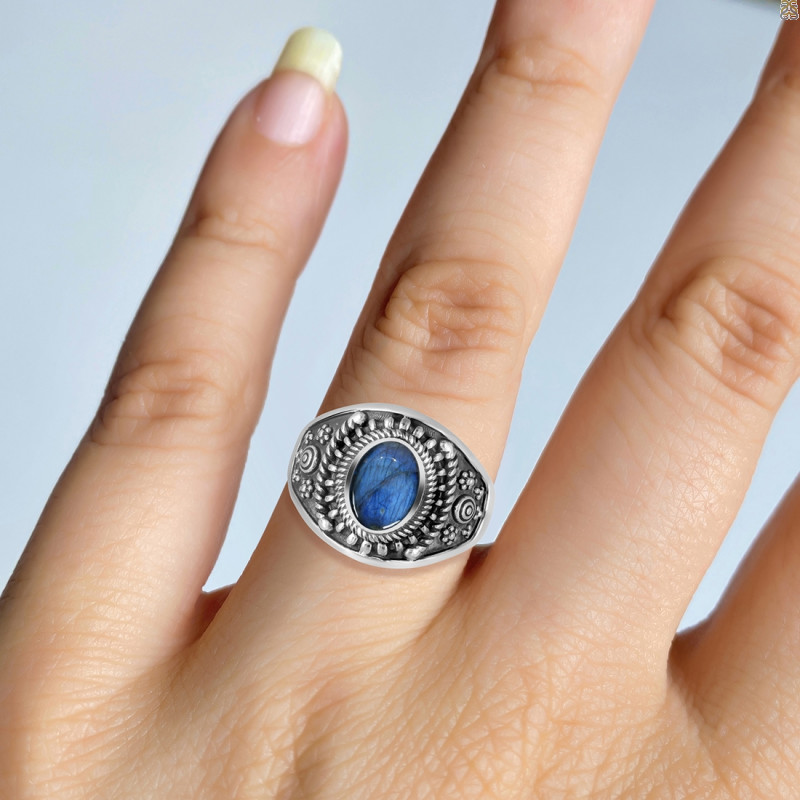 Labradorite Ring LBD-RDR-779.