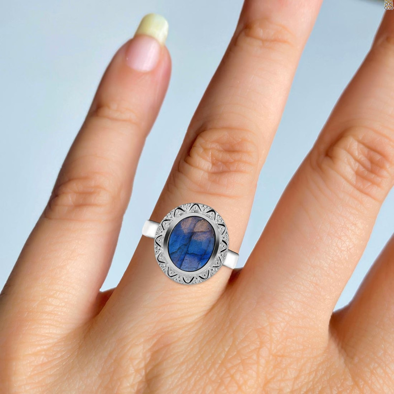 Labradorite Ring LBD-RDR-89.