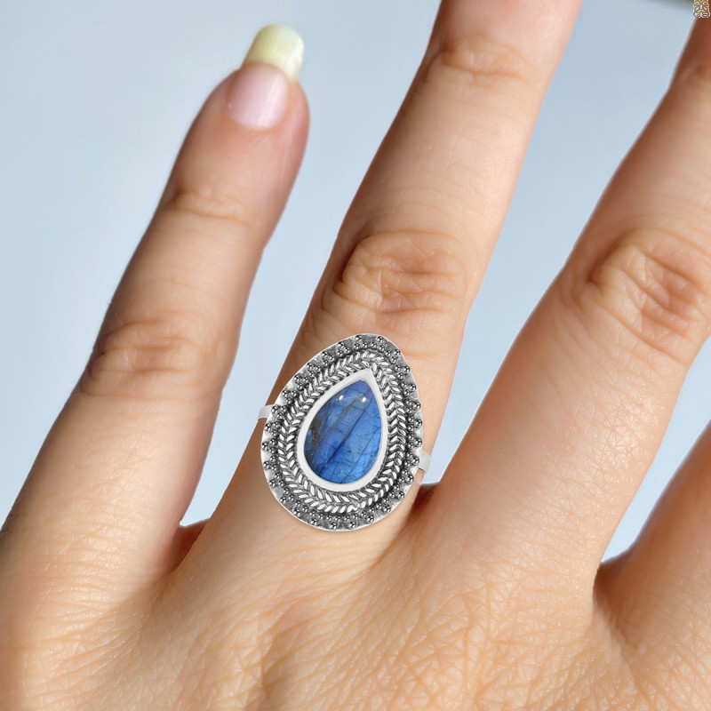 Labradorite Ring LBD-RDR-912.
