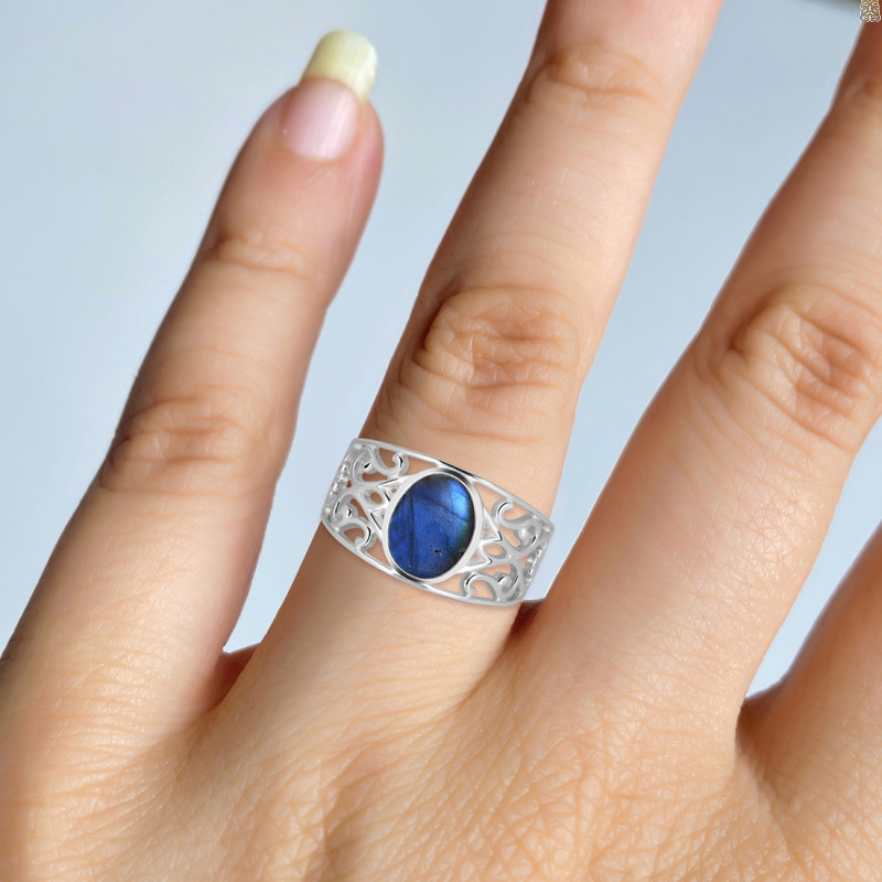 Labradorite Ring LBD-RDR-950.