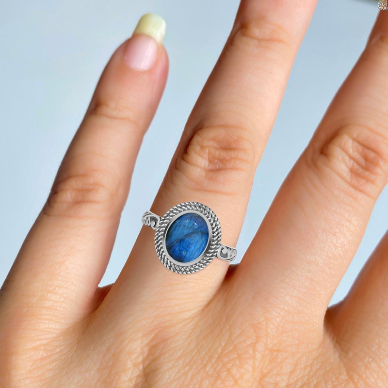 Labradorite Ring LBD-RDR-980.