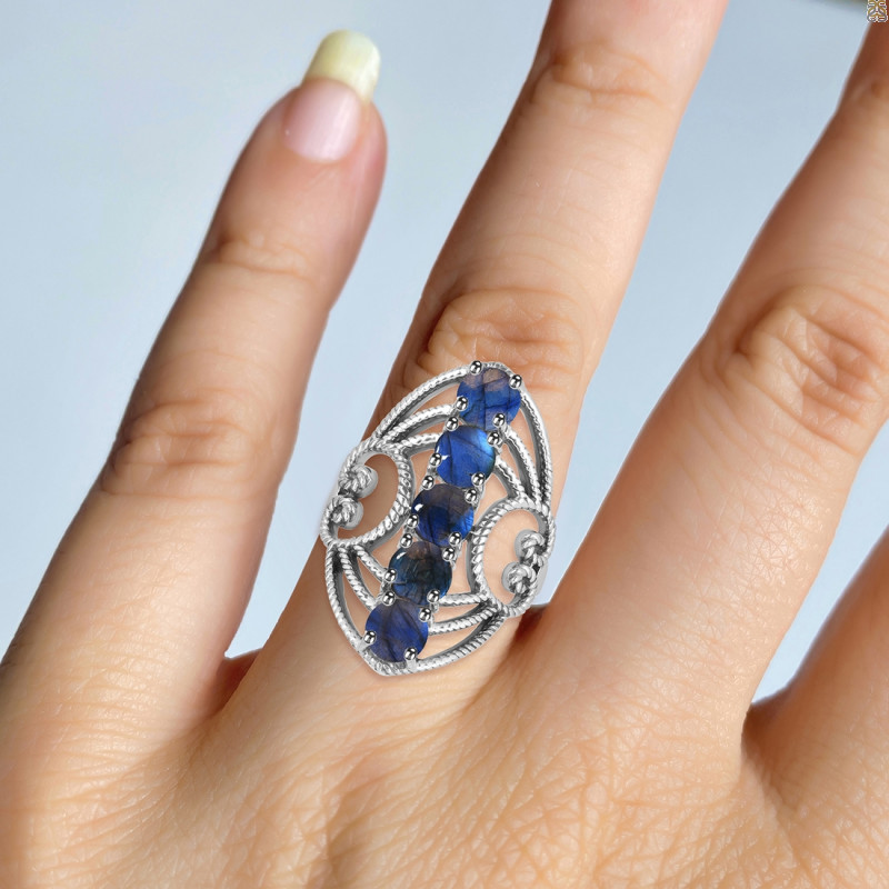 Labradorite Ring LBD-RDR-981.
