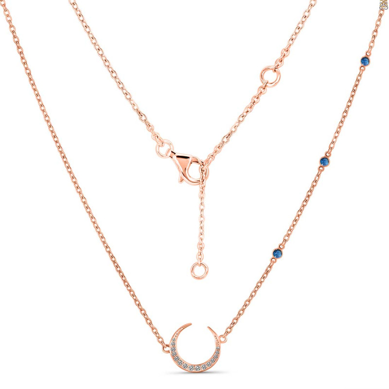 Labradorite & White Topaz Necklace LBD-RN-30.