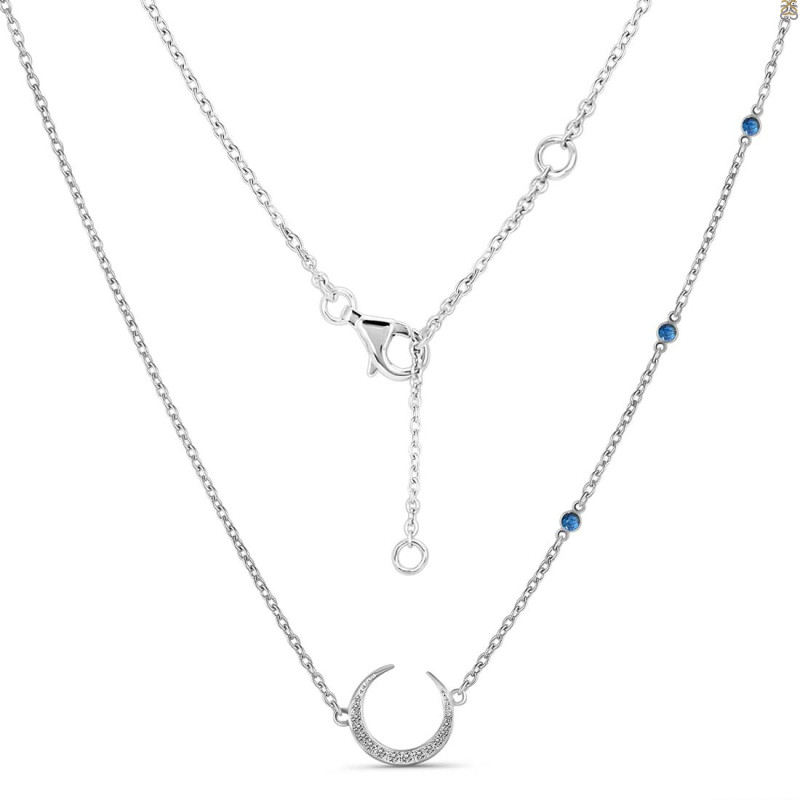 Labradorite & White Topaz Necklace