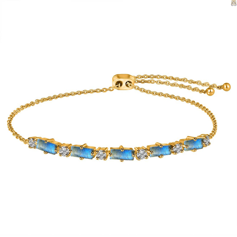Labradorite Bracelet LBD-RDB-135.
