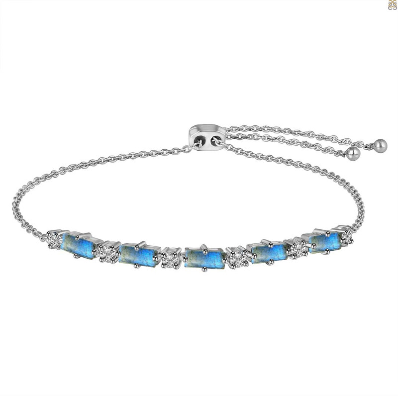 Labradorite Bracelet LBD-RDB-135.