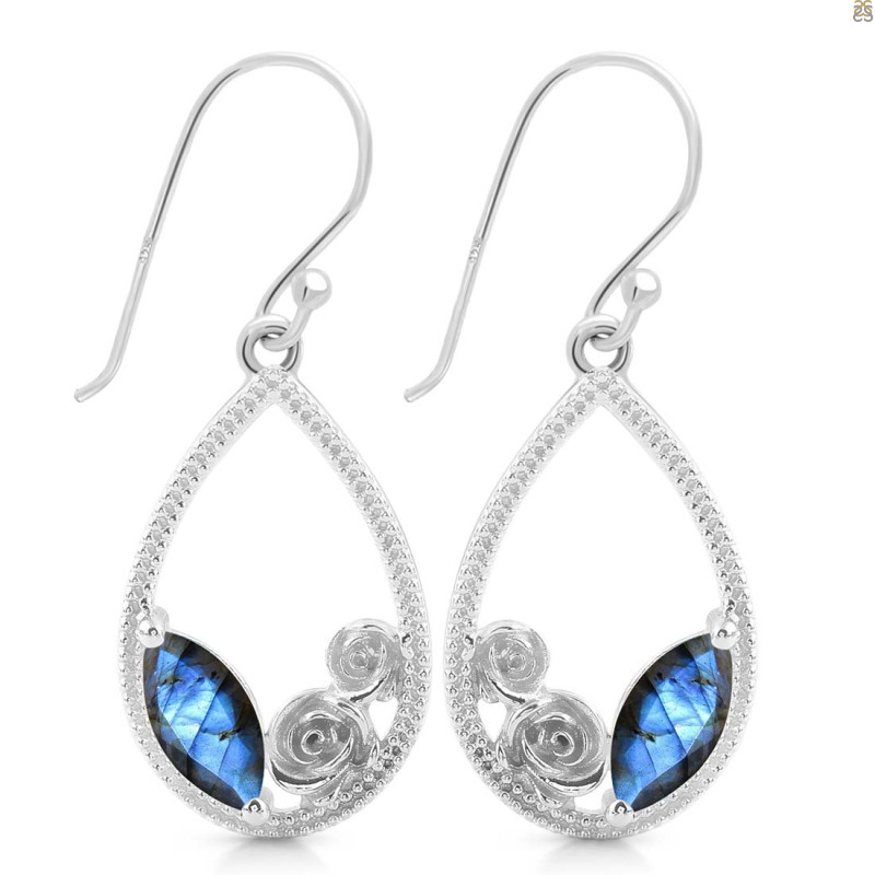 Labradorite Earring