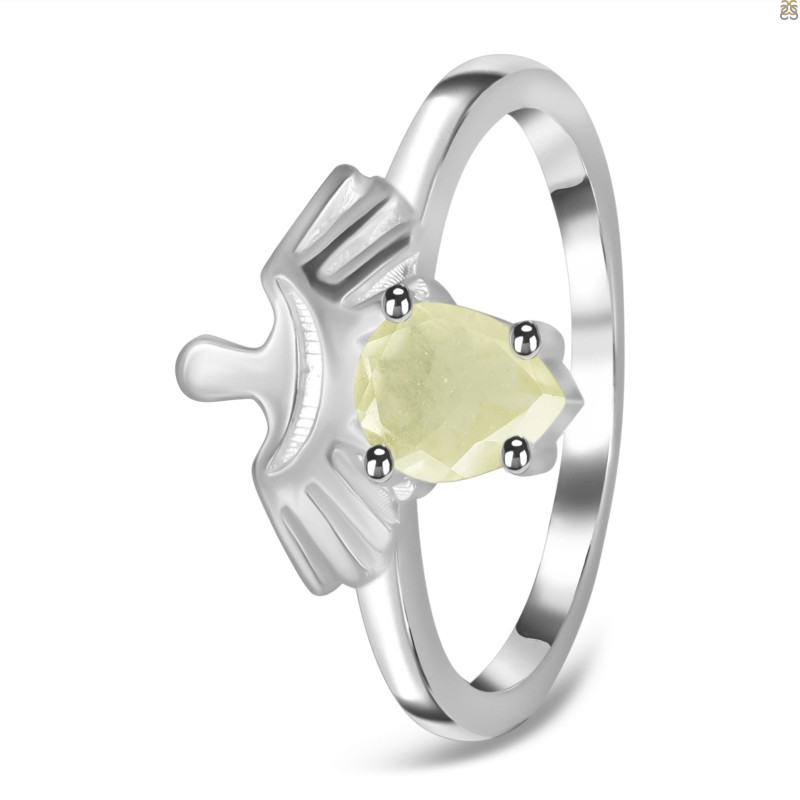 Libyan Desert Glass Ring