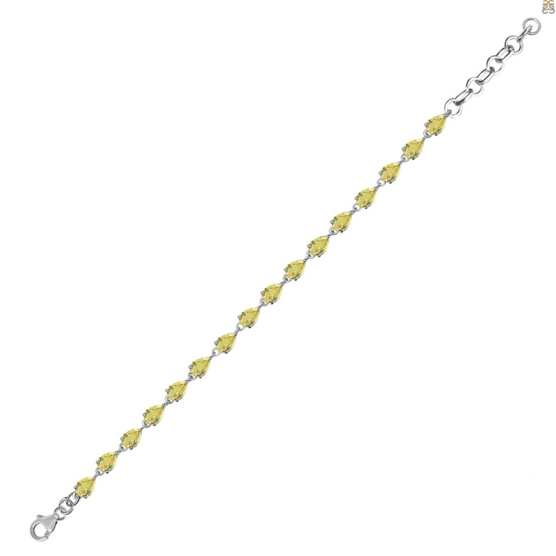 Lemon Quartz Bracelet