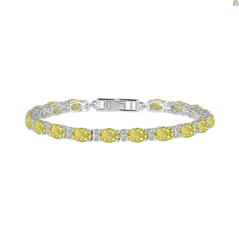 Lemon Quartz Bracelet LEM-RDB-108.