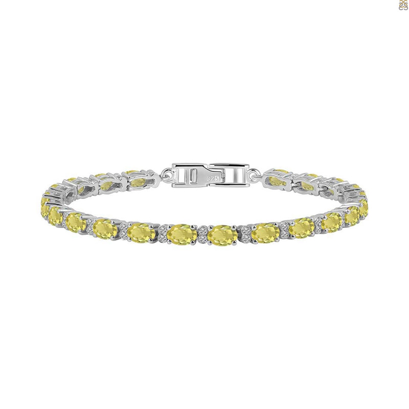Lemon Quartz Bracelet LEM-RDB-109.