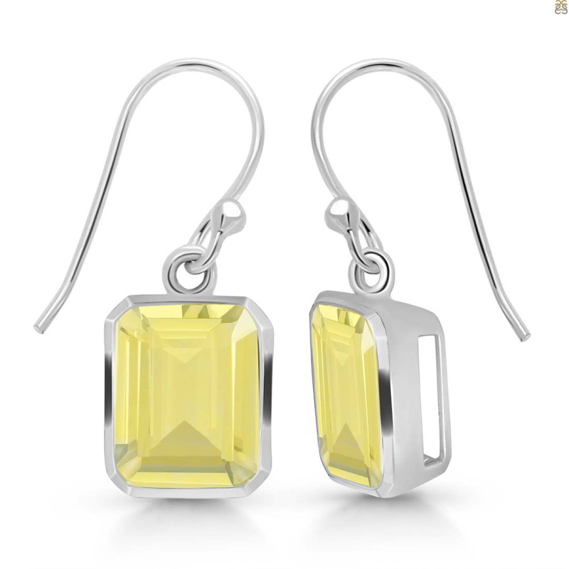 Lemon Quartz  Earring