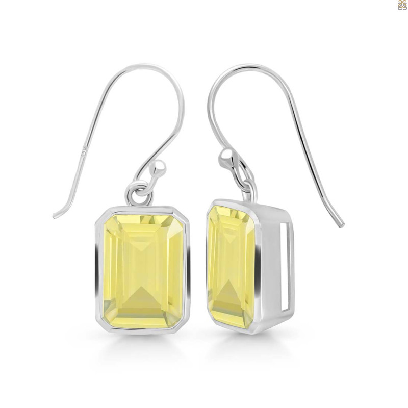 Lemon Quartz  Earring