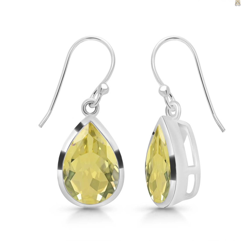 Lemon Quartz  Earring