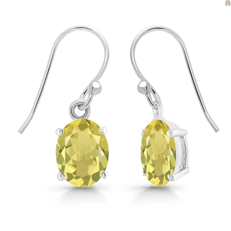 Lemon Quartz Earring