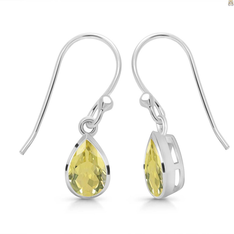Lemon Quartz  Earring