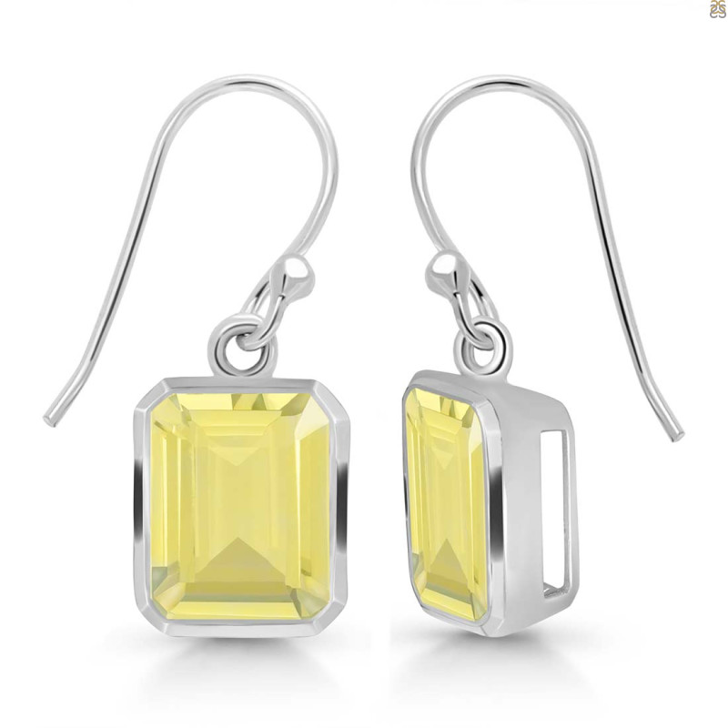 Lemon Quartz  Earring